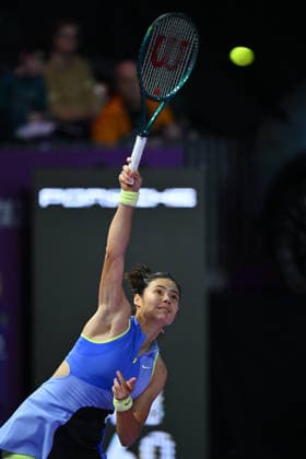 Transylvania Open 2026 - WTA, Tennis Damen 250 Tournament - Day 3 - Emma Raducanu v Greet Minnen Emma Raducanu of Great Britain competes in the first round of the Transylvania Open 2026, a WTA250 Tournament, against Greet Minnen of Belgium, at BT Arena in Cluj-Napoca, Romania, on February 2, 2026. Bucharest Romania  Copyright: xAlexxNicodimx originalFilename:nicodim-transylv260202_npyCp.jpg