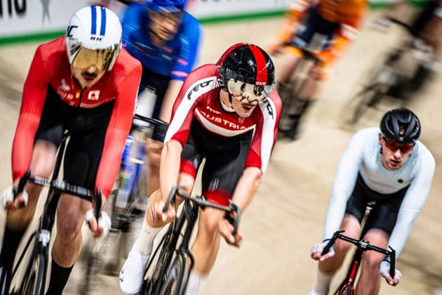 SCHMIDBAUER Maximilian UEC Track Cycling European Championships Konya 2026 SCHMIDBAUER Maximilian AUT Austria Landscape horizontal Landscape Event Event UEC Track Cycling European Championships 2026 Category Category Cycling Track Cycling European Championships Location Place Asia Turkey Türkiye Konya Discipline Points Race Category Elite Men Distance 40 km Date Date 02 02 2026 Monday Day 2