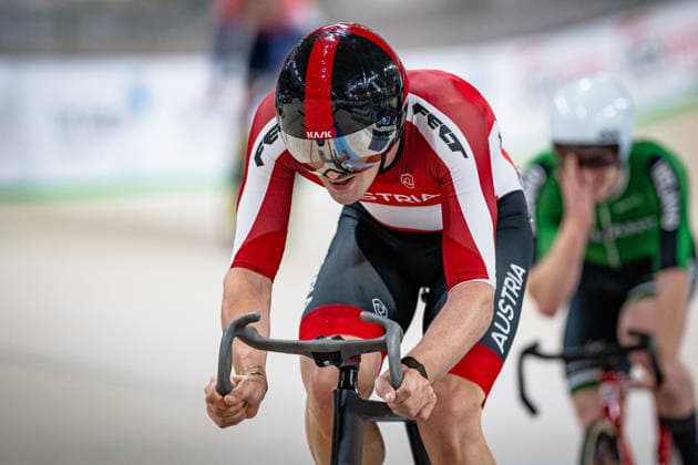 SCHMIDBAUER Maximilian UEC Track Cycling European Championships Konya 2026 SCHMIDBAUER Maximilian AUT Austria Landscape horizontal Landscape Event Event UEC Track Cycling European Championships 2026 Category Category Cycling Track Cycling European Championships Location Place Asia Turkey Türkiye Konya Discipline Points Race Category Elite Men Distance 40 km Date Date 02 02 2026 Monday Day 2
