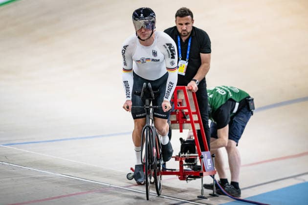 DÖRNBACH Maximilian UEC Track Cycling European Championships Konya 2026 DÖRNBACH Maximilian GER Germany Landscape horizontal Landscape Event Event UEC Track Cycling European Championships 2026 Category Category Cycling Track Cycling European Championships Location Location Asia Turkey Türkiye Konya Discipline Individual Time Trail Category Elite Men Distance 1000 m Date Date 02 02 2026 Monday Day 2