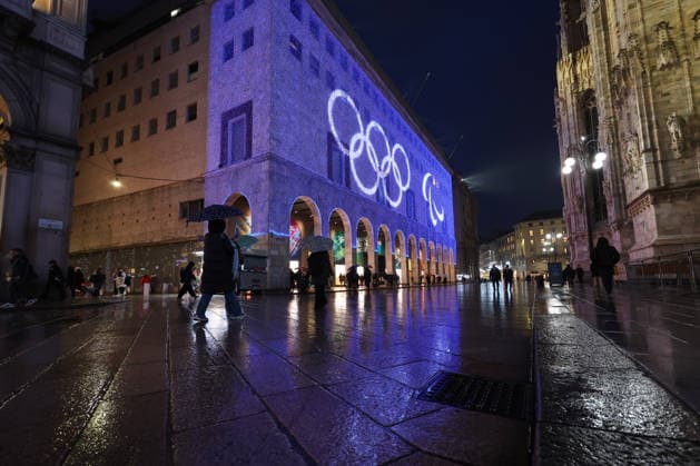 General view, FEBRUARY 2, 2026 : Milano Cortina 2026 Olympic Winter games, Winterspiele,Spiele, Summer games at the Duomo in Milan, Italy. Noxthirdxpartyxsales  aflo_318327304