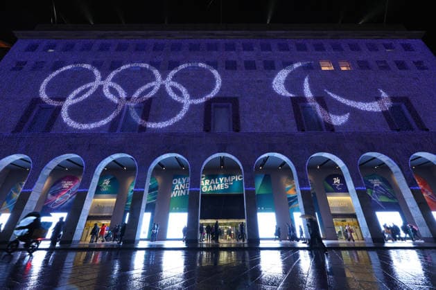 General view, FEBRUARY 2, 2026 : Milano Cortina 2026 Olympic Winter games, Winterspiele,Spiele, Summer games at the Duomo in Milan, Italy. Noxthirdxpartyxsales  aflo_318327362
