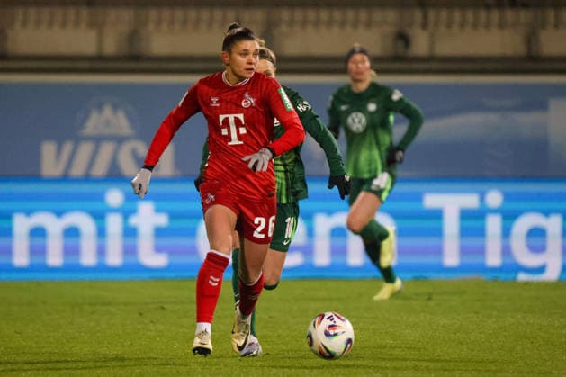 Wolfsburg, Germany 02 February 2026 1 BL Women 2025 2026 VfL Wolfsburg vs 1 FC Köln Im Bild Martyna Wiankowska FC DFB regulations prohibit any use of photographs as image sequences and or quasi video AOK Stadion Niedersachsen Copyright: xFotostandx xFantinix