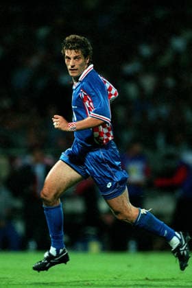 Netherlands V Croatia, FIFA World Cup, WM, Weltmeisterschaft, Fussball Finals 1998 3rd Place Play Off Slaven Bilic of Croatia running during the FIFA World Cup Finals 1998 3rd Place Play Off match between Holland and Croatia at Parc Des Princes on July 11, 1998 in Paris, France. Paris Parc Des Princes France France Copyright: xAllstarxPicturexLibraryxLtdx