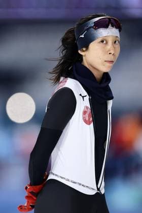 Milan Cortina Winter Olympics Miho Takagi of Japan takes part in a training session for Speed skating, Eisschnelllauf in Milan on Feb. 2, 2026, ahead of the upcoming Milan Cortina Winter Olympics.  A14AA0005241319P