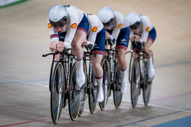 ARCHIBALD Katie, KNIGHT Josie, MORRIS Anna, COUZENS Millie UEC Track Cycling European Championships Konya 2026 ARCHIBALD Katie KNIGHT Josie MORRIS Anna COUZENS Millie GBR Great Britain Landscape horizontal Landscape Event Event UEC Track Cycling European Championships 2026 Category Category Cycling Track Cycling European Championships Location Location Asia Turkey Türkiye Konya Discipline Team Pursuit Category Elite Women Distance 4000 m Date Date 02 02 2026 Monday Day 2