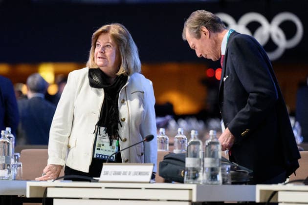260203 Swedish IOC member Gunilla Lindberg at a IOC Session during day -3 of the 2026 Winter Olympics on February 3, 2026 in Milan. Photo: Carl Sandin BILDBYRAN kod CS CS0844 Olympic Games, Olympische Spiele, Olympia, OS olympics winter olympics os ol olympiska spel vinter-os olympiske leker milano cortina 2026 milan cortina 2026 milano cortina 2026 olympic games milano cortina 2026 winter olympic games milano cortina-os milano cortina-ol vinter-ol -3 Internationella olympiska kommittÃ n International Olympic Committee bbeng *** 260203 Swedish IOC member Gunilla Lindberg at an IOC Session during day 3 of the 2026 Winter Olympics on February 3, 2026 in Milan Photo Carl Sandin BILDBYRAN code CS CS0844 olympic games olympics winter olympics os ol olympiska spel vinter os olympiske leker milano cortina 2026 milan cortina 2026 milano cortina 2026 olympic games milano cortina 2026 winter olympic games milano cortina os milano cortina ol vinter ol 3 International Olympic Committee bbeng  Copyright: CARLxSANDIN BB260203CS023
