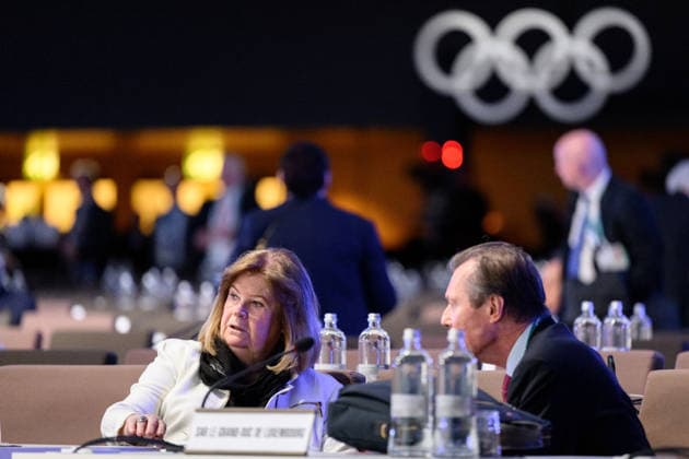 260203 Swedish IOC member Gunilla Lindberg at a IOC Session during day -3 of the 2026 Winter Olympics on February 3, 2026 in Milan. Photo: Carl Sandin BILDBYRAN kod CS CS0844 Olympic Games, Olympische Spiele, Olympia, OS olympics winter olympics os ol olympiska spel vinter-os olympiske leker milano cortina 2026 milan cortina 2026 milano cortina 2026 olympic games milano cortina 2026 winter olympic games milano cortina-os milano cortina-ol vinter-ol -3 Internationella olympiska kommittÃ n International Olympic Committee bbeng *** 260203 Swedish IOC member Gunilla Lindberg at an IOC Session during day 3 of the 2026 Winter Olympics on February 3, 2026 in Milan Photo Carl Sandin BILDBYRAN code CS CS0844 olympic games olympics winter olympics os ol olympiska spel vinter os olympiske leker milano cortina 2026 milan cortina 2026 milano cortina 2026 olympic games milano cortina 2026 winter olympic games milano cortina os milano cortina ol vinter ol 3 International Olympic Committee bbeng  Copyright: CARLxSANDIN BB260203CS024