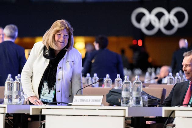 260203 Swedish IOC member Gunilla Lindberg at a IOC Session during day -3 of the 2026 Winter Olympics on February 3, 2026 in Milan. Photo: Carl Sandin BILDBYRAN kod CS CS0844 Olympic Games, Olympische Spiele, Olympia, OS olympics winter olympics os ol olympiska spel vinter-os olympiske leker milano cortina 2026 milan cortina 2026 milano cortina 2026 olympic games milano cortina 2026 winter olympic games milano cortina-os milano cortina-ol vinter-ol -3 Internationella olympiska kommittÃ n International Olympic Committee bbeng jubel *** 260203 Swedish IOC member Gunilla Lindberg at an IOC Session during day 3 of the 2026 Winter Olympics on February 3, 2026 in Milan Photo Carl Sandin BILDBYRAN code CS CS0844 olympic games olympics winter olympics os ol olympiska spel vinter os olympiske leker milano cortina 2026 milan cortina 2026 milano cortina 2026 olympic games milano cortina 2026 winter olympic games milano cortina os milano cortina ol vinter ol 3 International Olympic Committee bbeng jubel  Copyright: CARLxSANDIN BB260203CS025