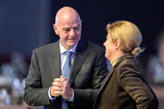260203 Gianni Infantino at a IOC Session during day -3 of the 2026 Winter Olympics on February 3, 2026 in Milan. Photo: Carl Sandin BILDBYRAN kod CS CS0844 Olympic Games, Olympische Spiele, Olympia, OS olympics winter olympics os ol olympiska spel vinter-os olympiske leker milano cortina 2026 milan cortina 2026 milano cortina 2026 olympic games milano cortina 2026 winter olympic games milano cortina-os milano cortina-ol vinter-ol -3 Internationella olympiska kommittÃ n International Olympic Committee bbeng *** 260203 Gianni Infantino at an IOC Session during day 3 of the 2026 Winter Olympics on February 3, 2026 in Milan Photo Carl Sandin BILDBYRAN code CS CS0844 olympic games olympics winter olympics os ol olympic games winter os olympic games milano cortina 2026 milan cortina 2026 milano cortina 2026 olympic games milano cortina 2026 winter olympic games milano cortina os milano cortina ol winter ol 3 International Olympic Committee bbeng  Copyright: CARLxSANDIN BB260203CS031