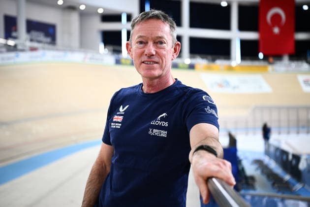 2026 UEC Track Elite European Championships Picture by Olly Hassell SWpix.com - 03 02 2026 - Cycling - 2026 UEC Track Elite European Championships - Konya Velodrome, Konya, Türkiye - British Cycling Performance Director Stephen Park ( Sparky ) Copyright: x xSWpix.comx(t axPhotographyxHubxLtd)xOllyxHassell SWpix.comx SWP-3177-0465
