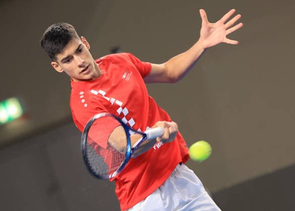 Tennis, Davis Cup, Training