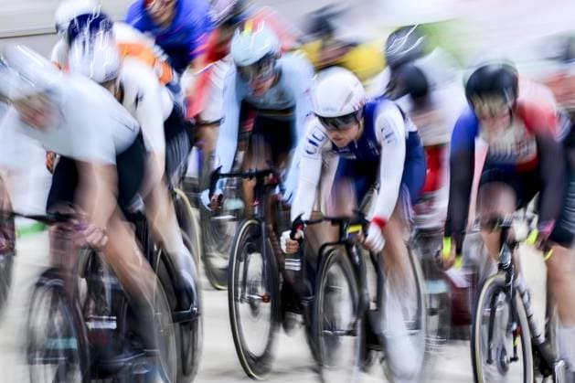 Belgian Shari Bossuyt pictured in action during the women s Omnium I scratch race at day 3 of the 2026 UEC Track Elite European Championships, in Konya, Turkey, Tuesday 03 February 2026. The European Championships take place from 01 to 05 February 2026. DIRKxWAEM  x160701029x