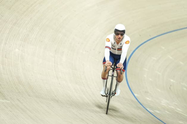 2026 UEC Track cycling, Rad, Radsport, Bahnrad, Bahn European Championships KONYA, TURKIYE - FEBRUARY 3: British cyclist Matthew Richardson competes in the men’s sprint race during the third day of the 2026 UEC Track Cycling European Championships organized by the Turkish Cycling Federation and the European Cycling Union at the Konya Olympic Velodrome in Konya, Turkiye, on February 3, 2026. Richardson finished first in the men s sprint race. Dilara Irem Sancar Anadolu Konya Turkey. Editorial use only. Please get in touch for any other usage.  Copyright: x2026xAnadoluxDilaraxIremxSancarx
