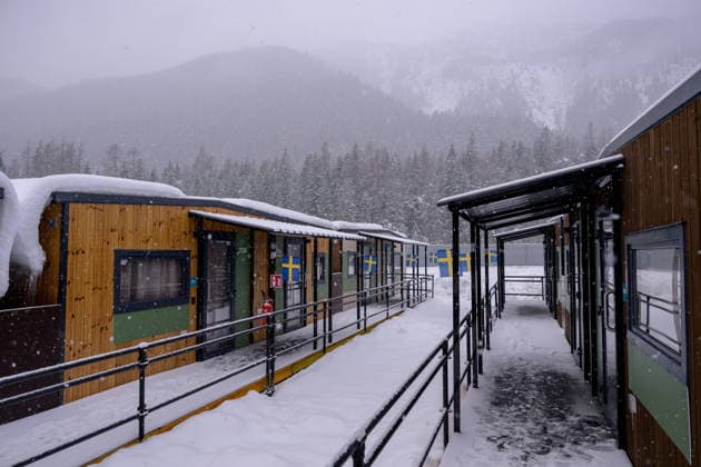 260203 Accommodation for the Swedish athletes in the Cortina Olympic Village during day -3 of the 2026 Winter Olympics on February 3, 2026 in Cortina. Photo: Mathias Bergeld BILDBYRAN kod MB MB1294 Olympic Games, Olympische Spiele, Olympia, OS olympics winter olympics os ol olympiska spel vinter-os olympiske leker milano cortina 2026 milan cortina 2026 milano cortina 2026 olympic games milano cortina 2026 winter olympic games milano cortina-os milano cortina-ol vinter-ol -3 bbeng os-byn olympic village sverige sweden *** 260203 Accommodation for the Swedish athletes in the Cortina Olympic Village during day 3 of the 2026 Winter Olympics on February 3, 2026 in Cortina Photo Mathias Bergeld BILDBYRAN code MB MB1294 olympic games olympics winter olympics os ol olympiska spel vinter os olympiske leker milano cortina 2026 milan cortina 2026 milano cortina 2026 olympic games milano cortina 2026 winter olympic games milano cortina os milano cortina ol vinter ol 3 bbeng os byn olympic village sverige sweden  Copyright: MATHIASxBERGELD BB260203MB002