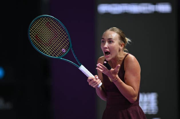 Transylvania Open 2026 - WTA, Tennis Damen 250 Tournament - Day 4 - Anastasia Potapova v Lucia Bronzetti Anastasia Potapova of Austria competes in the first round of the Transylvania Open 2026, a WTA250 Tournament, against Lucia Bronzetti of Italy, at BT Arena in Cluj-Napoca, Romania, on February 23, 2026. Alex Nicodim Imago Images Copyright: xAlexxNicodimx