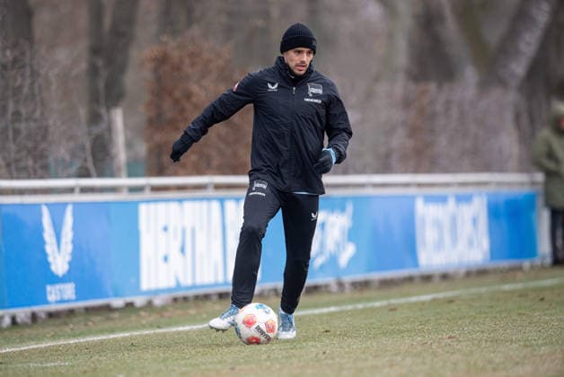Soccer, Men, Season 2025 26, 2 Bundesliga, Hertha BSC, Training, Josip Brekalo Hertha BSC , 03 02 2026, Copyright: xSebastianxRäppold MatthiasxKochx