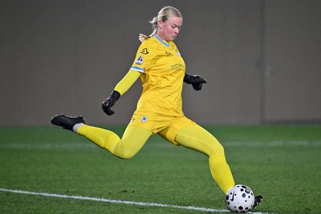 Napoli Women s goalkeeper Freja Thisgaard during ACF Fiorentina vs US Sassuolo, Italian football Serie A Women match in Bagno a Ripoli (FI), Italy, February 02 2026  Copyright: xLisaxGuglielmi IPAxSportx xipa-agency.netx xx IPA_70916131 IPA_Agency_IPA70916131