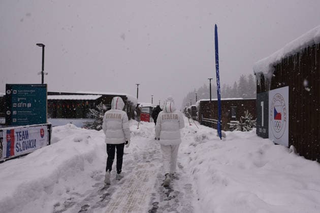 CORTINA, FIAMES OLYMPIC VILLAGE, IN THE PHOTO  Copyright: xFRANCESCAxVIECELIx xipa-agency.netx xFrancescaxViecelix IPA_Agency_IPA70916407