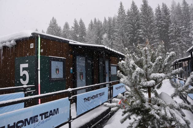 CORTINA, FIAMES OLYMPIC VILLAGE, IN THE PHOTO  Copyright: xFRANCESCAxVIECELIx xipa-agency.netx xFrancescaxViecelix IPA_Agency_IPA70916437