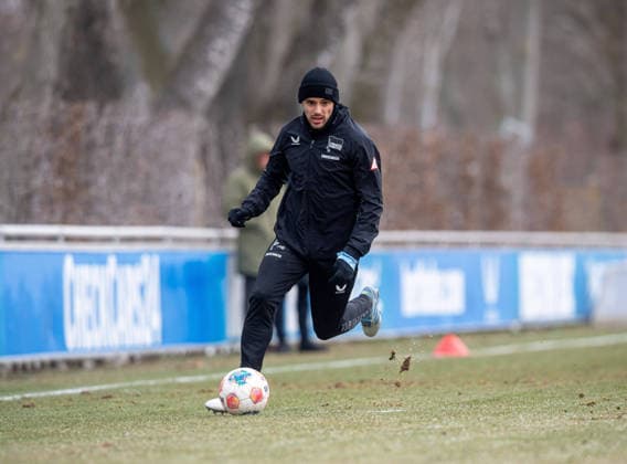 Soccer, Men, Season 2025 26, 2 Bundesliga, Hertha BSC, Training, Josip Brekalo Hertha BSC , 03 02 2026, Copyright: xSebastianxRäppold MatthiasxKochx