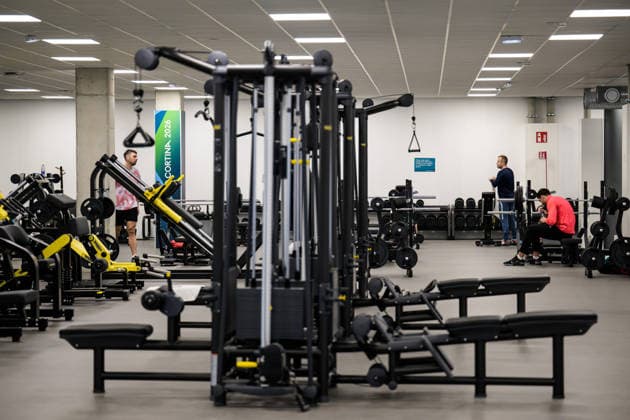 260203 People in the gym at the Milan Olympic Village during day -3 of the 2026 Winter Olympics on February 3, 2026 in Milan. Photo: Joel Marklund BILDBYRAN kod JM JM0780 bbeng Olympic Games, Olympische Spiele, Olympia, OS olympics winter olympics os ol olympiska spel vinter-os olympiske leker milano cortina 2026 milan cortina 2026 milano cortina 2026 olympic games milano cortina 2026 winter olympic games milano cortina-os milano cortina-ol vinter-ol os-by gym *** 260203 People in the gym at the Milan Olympic Village during day 3 of the 2026 Winter Olympics on February 3, 2026 in Milan Photo Joel Marklund BILDBYRAN code JM JM0780 bbeng olympic games olympics winter olympics os ol olympiska spel vinter os olympiske leker milano cortina 2026 milan cortina 2026 milano cortina 2026 olympic games milano cortina 2026 winter olympic games milano cortina os milano cortina ol winter ol os by gym  Copyright: JOELxMARKLUND BB260203JM059