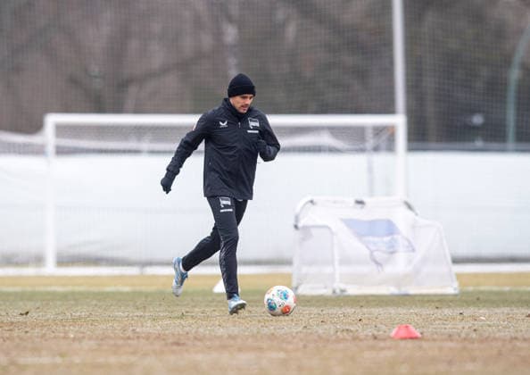Soccer, Men, Season 2025 26, 2 Bundesliga, Hertha BSC, Training, Josip Brekalo Hertha BSC , 03 02 2026, Copyright: xSebastianxRäppold MatthiasxKochx