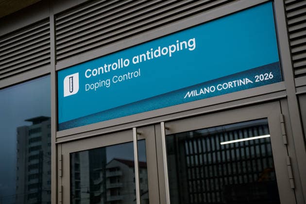 260203 Entrance to a doping control room at the Milan Olympic Village during day -3 of the 2026 Winter Olympics on February 3, 2026 in Milan. Photo: Joel Marklund BILDBYRAN kod JM JM0780 bbeng Olympic Games, Olympische Spiele, Olympia, OS olympics winter olympics os ol olympiska spel vinter-os olympiske leker milano cortina 2026 milan cortina 2026 milano cortina 2026 olympic games milano cortina 2026 winter olympic games milano cortina-os milano cortina-ol vinter-ol os-by doping antidoping anti doping dopingkontroll genre *** 260203 Entrance to a doping control room at the Milan Olympic Village during day 3 of the 2026 Winter Olympics on February 3, 2026 in Milan Photo Joel Marklund BILDBYRAN kod JM JM0780 bbeng olympic games olympics winter olympics os ol olympiska spel vinter os olympiske leker milano cortina 2026 milan cortina 2026 milano cortina 2026 olympic games milano cortina 2026 winter olympic games milano cortina os milano cortina ol winter ol os by doping antidoping anti doping dopingcontrol genre  Copyright: JOELxMARKLUND BB260203JM067