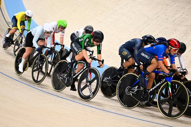 2026 UEC Track Elite European Championships Picture by Olly Hassell SWpix.com - 03 02 2026 - Cycling - 2026 UEC Track Elite European Championships - Konya Velodrome, Konya, Türkiye - Women s Omnium Scratch Race 1 4 - Aoife O™Brien (Ireland) Copyright: x xSWpix.comx(t axPhotographyxHubxLtd)xOllyxHassell SWpix.comx SWP-3177-0497