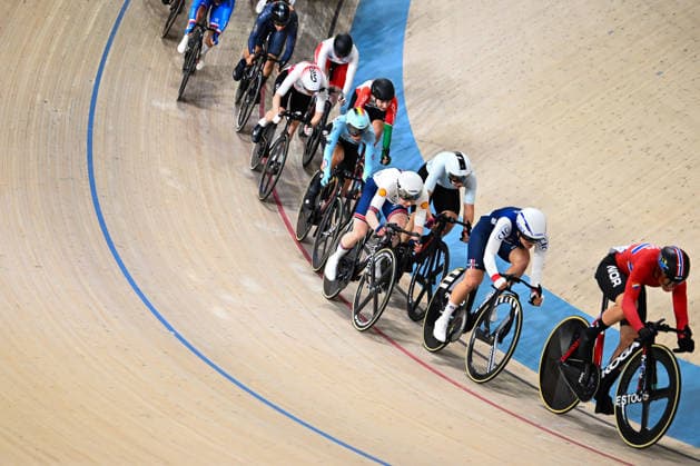 2026 UEC Track Elite European Championships Picture by Olly Hassell SWpix.com - 03 02 2026 - Cycling - 2026 UEC Track Elite European Championships - Konya Velodrome, Konya, Türkiye - Women s Omnium Scratch Race 1 4 - Anna Morris (Great Britain) Copyright: x xSWpix.comx(t axPhotographyxHubxLtd)xOllyxHassell SWpix.comx SWP-3177-0498