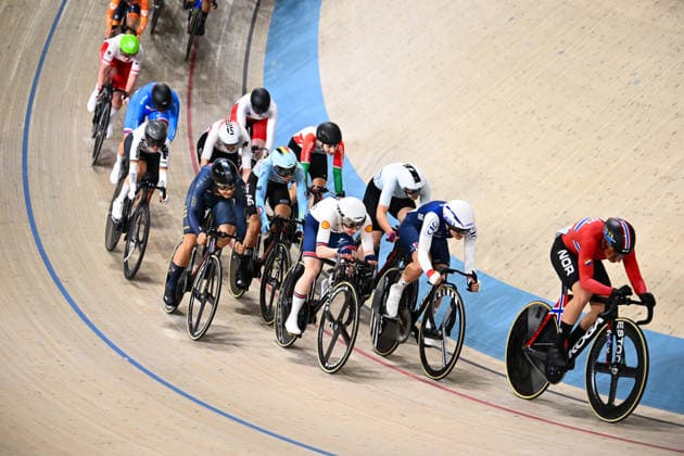 2026 UEC Track Elite European Championships Picture by Olly Hassell SWpix.com - 03 02 2026 - Cycling - 2026 UEC Track Elite European Championships - Konya Velodrome, Konya, Türkiye - Women s Omnium Scratch Race 1 4 - Anna Morris (Great Britain) Copyright: x xSWpix.comx(t axPhotographyxHubxLtd)xOllyxHassell SWpix.comx SWP-3177-0499
