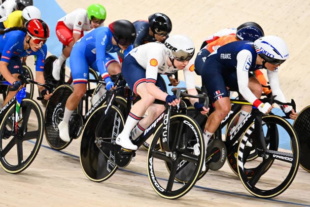 2026 UEC Track Elite European Championships Picture by Olly Hassell SWpix.com - 03 02 2026 - Cycling - 2026 UEC Track Elite European Championships - Konya Velodrome, Konya, Türkiye - Women s Omnium Scratch Race 1 4 - Anna Morris (Great Britain) Copyright: x xSWpix.comx(t axPhotographyxHubxLtd)xOllyxHassell SWpix.comx SWP-3177-0500