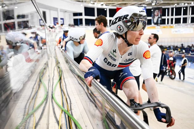 2026 UEC Track Elite European Championships Picture by Olly Hassell SWpix.com - 03 02 2026 - Cycling - 2026 UEC Track Elite European Championships - Konya Velodrome, Konya, Türkiye - Women s Omnium Tempo Race 2 4 - Anna Morris (Great Britain) Copyright: x xSWpix.comx(t axPhotographyxHubxLtd)xOllyxHassell SWpix.comx SWP-3177-0515