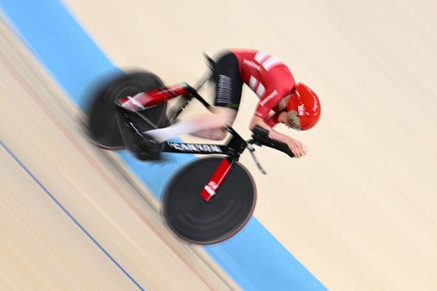 2026 UEC Track Elite European Championships Picture by Olly Hassell SWpix.com - 03 02 2026 - Cycling - 2026 UEC Track Elite European Championships - Konya Velodrome, Konya, Türkiye - Men s Individual Pursuit Qualifying - Robin Skivild Juel (Denmark) Copyright: x xSWpix.comx(t axPhotographyxHubxLtd)xOllyxHassell SWpix.comx SWP-3177-0518