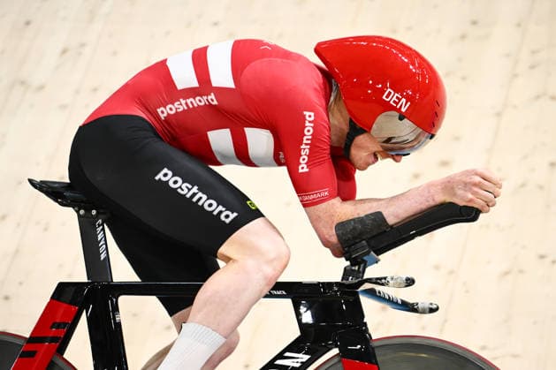2026 UEC Track Elite European Championships Picture by Olly Hassell SWpix.com - 03 02 2026 - Cycling - 2026 UEC Track Elite European Championships - Konya Velodrome, Konya, Türkiye - Men s Individual Pursuit Qualifying - Robin Skivild Juel (Denmark) Copyright: x xSWpix.comx(t axPhotographyxHubxLtd)xOllyxHassell SWpix.comx SWP-3177-0519