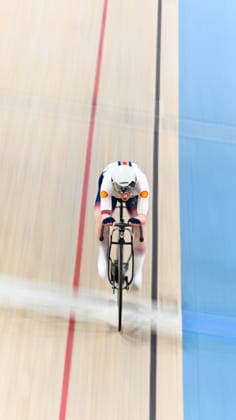 2026 UEC Track Elite European Championships Picture by Olly Hassell SWpix.com - 03 02 2026 - Cycling - 2026 UEC Track Elite European Championships - Konya Velodrome, Konya, Türkiye - Women s Omnium Tempo Race 2 4 - Anna Morris (Great Britain) Copyright: x xSWpix.comx(t axPhotographyxHubxLtd)xOllyxHassell SWpix.comx SWP-3177-0534