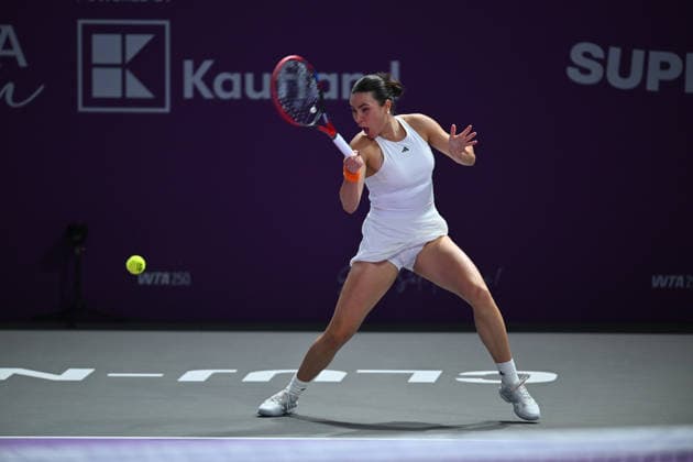 Transylvania Open 2026 - WTA, Tennis Damen 250 Tournament - Day 4 - Gabriela Ruse v Rebeka Masarova Gabriela Ruse of Romania competes in the first round of the Transylvania Open 2026, a WTA250 Tournament, against Rebeka Masarova of Switzerland, at BT Arena in Cluj-Napoca, Romania, on February 03, 2026. Alex Nicodim Imago Images Copyright: xAlexxNicodimx