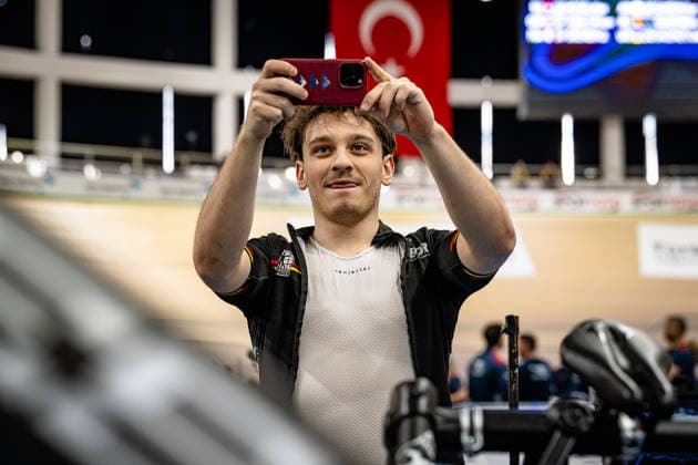 SPIEGEL Luca UEC Track Cycling European Championships Konya 2026 SPIEGEL Luca GER Germany Landscape horizontal Landscape Event Event UEC Track Cycling European Championships 2026 Category Category Cycling Track Cycling European Championships Location Location Asia Türkiye Konya Discipline Category Elite Men Women Distance m Date Date 03 02 2026 Tuesday Day 3