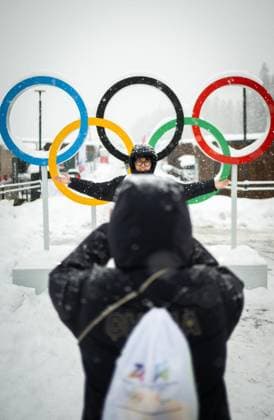 MILANO CORTINA 2026 - OLYMPISCHE WINTERSPIELE - CORTINA D™AMPEZZO - OLYMPIC VILLAGE MEDIA DAYS ** NUR FÜR REDAKTIONELLE ZWECKE ** EDITORIAL USE ONLY **<p>03 02 2026-Cortina d™Ampezzo: Olympische Winterspiele Milano Cortina 2026 Olympic Village Media Days im Foto: ( Italien Venetien Cortina d™Ampezzo Copyright: SaschaxFromm *** MILANO CORTINA 2026 OLYMPIC WINTER GAMES CORTINA D™AMPEZZO OLYMPIC VILLAGE MEDIA DAYS FOR EDITORIAL PURPOSES ONLY p 03 02 2026 Cortina d™Ampezzo Olympic Winter Games Milano Cortina 2026 Olympic Village Media Days in photo Italy Veneto Cortina d™Ampezzo Copyright SaschaxFromm Copyright: SaschaxFromm doc84f0g010f7p2egkknwq ,EDITORIAL USE ONLY