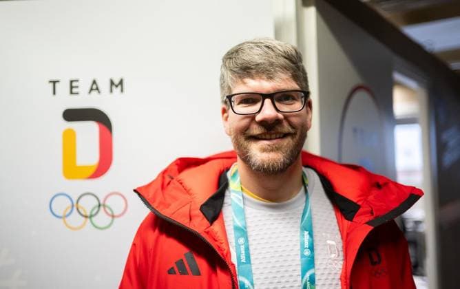 MILANO CORTINA 2026 - OLYMPISCHE WINTERSPIELE - CORTINA D™AMPEZZO - OLYMPIC VILLAGE MEDIA DAYS ** NUR FÜR REDAKTIONELLE ZWECKE ** EDITORIAL USE ONLY **<p>03 02 2026-Cortina d™Ampezzo: Olympische Winterspiele Milano Cortina 2026 Olympic Village Media Days im Foto: ( Italien Venetien Cortina d™Ampezzo Copyright: SaschaxFromm *** MILANO CORTINA 2026 OLYMPIC WINTER GAMES CORTINA D™AMPEZZO OLYMPIC VILLAGE MEDIA DAYS FOR EDITORIAL PURPOSES ONLY p 03 02 2026 Cortina d™Ampezzo Olympic Winter Games Milano Cortina 2026 Olympic Village Media Days in photo Italy Veneto Cortina d™Ampezzo Copyright SaschaxFromm Copyright: SaschaxFromm doc84f0gx5fy3n10nib0mxn ,EDITORIAL USE ONLY