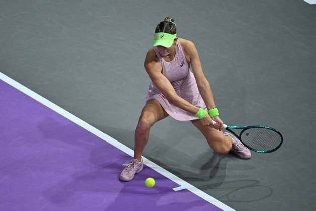 Transylvania Open 2026 - WTA, Tennis Damen 250 Tournament - Day 4 - Gabriela Ruse v Rebeka Masarova Rebeka Masarova of Switzerland competes in the first round of the Transylvania Open 2026, a WTA250 Tournament, against Gabriela Ruse of Romania, at BT Arena in Cluj-Napoca, Romania, on February 03, 2026. Alex Nicodim Imago Images Copyright: xAlexxNicodimx