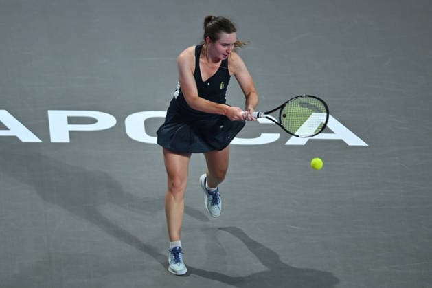 Transylvania Open 2026 - WTA, Tennis Damen 250 Tournament - Day 4 - Daria Snigur v Tiantsoa Sarah Rakotomanga Rajaonah Daria Snigur of Ukraine competes in the first round of the Transylvania Open 2026, a WTA250 Tournament, against Tiantsoa Sarah Rakotomanga Rajaonah of France, at BT Arena in Cluj-Napoca, Romania, on February 03, 2026. Alex Nicodim Imago Images Copyright: xAlexxNicodimx