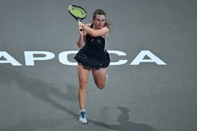 Transylvania Open 2026 - WTA, Tennis Damen 250 Tournament - Day 4 - Daria Snigur v Tiantsoa Sarah Rakotomanga Rajaonah Daria Snigur of Ukraine competes in the first round of the Transylvania Open 2026, a WTA250 Tournament, against Tiantsoa Sarah Rakotomanga Rajaonah of France, at BT Arena in Cluj-Napoca, Romania, on February 03, 2026. Alex Nicodim Imago Images Copyright: xAlexxNicodimx