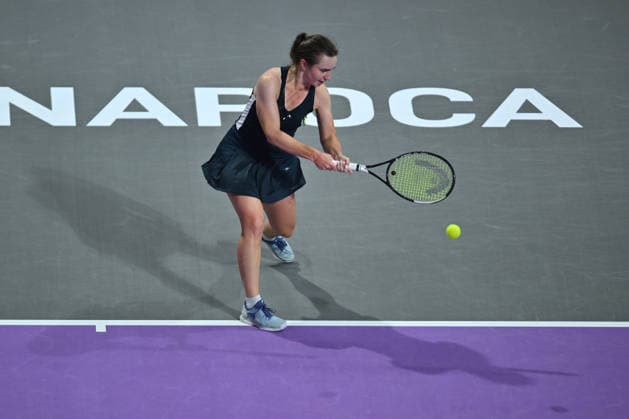 Transylvania Open 2026 - WTA, Tennis Damen 250 Tournament - Day 4 - Daria Snigur v Tiantsoa Sarah Rakotomanga Rajaonah Daria Snigur of Ukraine competes in the first round of the Transylvania Open 2026, a WTA250 Tournament, against Tiantsoa Sarah Rakotomanga Rajaonah of France, at BT Arena in Cluj-Napoca, Romania, on February 03, 2026. Alex Nicodim Imago Images Copyright: xAlexxNicodimx