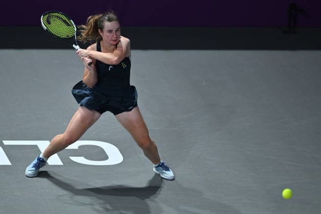 Transylvania Open 2026 - WTA, Tennis Damen 250 Tournament - Day 4 - Daria Snigur v Tiantsoa Sarah Rakotomanga Rajaonah Daria Snigur of Ukraine competes in the first round of the Transylvania Open 2026, a WTA250 Tournament, against Tiantsoa Sarah Rakotomanga Rajaonah of France, at BT Arena in Cluj-Napoca, Romania, on February 03, 2026. Alex Nicodim Imago Images Copyright: xAlexxNicodimx