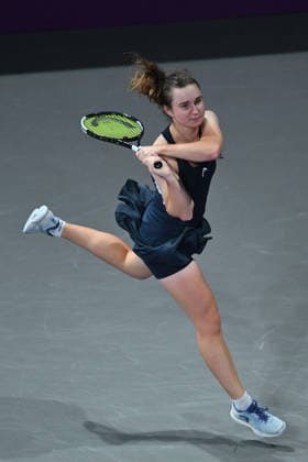 Transylvania Open 2026 - WTA, Tennis Damen 250 Tournament - Day 4 - Daria Snigur v Tiantsoa Sarah Rakotomanga Rajaonah Daria Snigur of Ukraine competes in the first round of the Transylvania Open 2026, a WTA250 Tournament, against Tiantsoa Sarah Rakotomanga Rajaonah of France, at BT Arena in Cluj-Napoca, Romania, on February 03, 2026. Alex Nicodim Imago Images Copyright: xAlexxNicodimx
