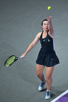 Transylvania Open 2026 - WTA, Tennis Damen 250 Tournament - Day 4 - Daria Snigur v Tiantsoa Sarah Rakotomanga Rajaonah Daria Snigur of Ukraine competes in the first round of the Transylvania Open 2026, a WTA250 Tournament, against Tiantsoa Sarah Rakotomanga Rajaonah of France, at BT Arena in Cluj-Napoca, Romania, on February 03, 2026. Alex Nicodim Imago Images Copyright: xAlexxNicodimx