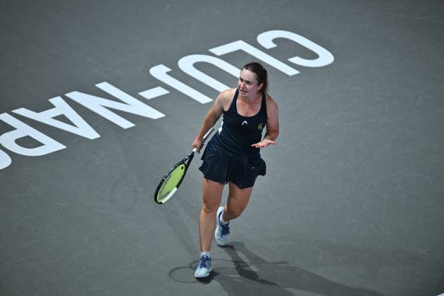 Transylvania Open 2026 - WTA, Tennis Damen 250 Tournament - Day 4 - Daria Snigur v Tiantsoa Sarah Rakotomanga Rajaonah Daria Snigur of Ukraine competes in the first round of the Transylvania Open 2026, a WTA250 Tournament, against Tiantsoa Sarah Rakotomanga Rajaonah of France, at BT Arena in Cluj-Napoca, Romania, on February 03, 2026. Alex Nicodim Imago Images Copyright: xAlexxNicodimx