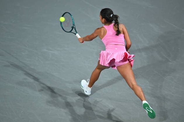 Transylvania Open 2026 - WTA, Tennis Damen 250 Tournament - Day 4 - Daria Snigur v Tiantsoa Sarah Rakotomanga Rajaonah Tiantsoa Sarah Rakotomanga Rajaonah of France, competes in the first round of the Transylvania Open 2026, a WTA250 Tournament, against Daria Snigur of Ukraine at BT Arena in Cluj-Napoca, Romania, on February 03, 2026. Alex Nicodim Imago Images Copyright: xAlexxNicodimx