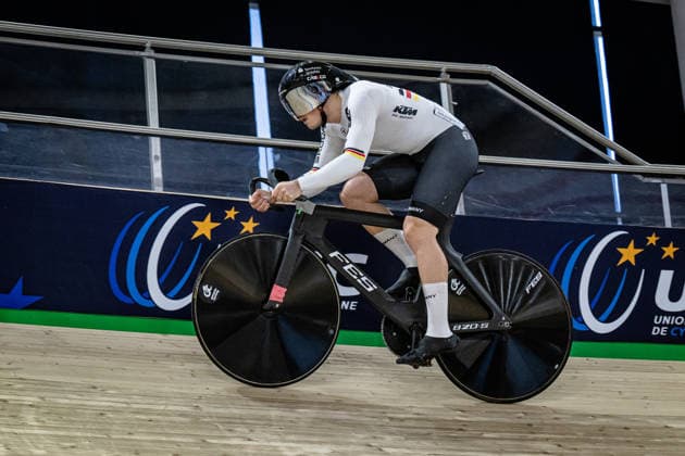 SPIEGEL Luca UEC Track Cycling European Championships Konya 2026 SPIEGEL Luca GBR Germany Landscape horizontal Landscape Event Event UEC Track Cycling European Championships 2026 Category Category Cycling Track Cycling European Championships Location Location Asia Türkiye Konya Discipline Sprint Category Elite Men Distance 200 m Date Date 03 02 2026 Tuesday Day 3